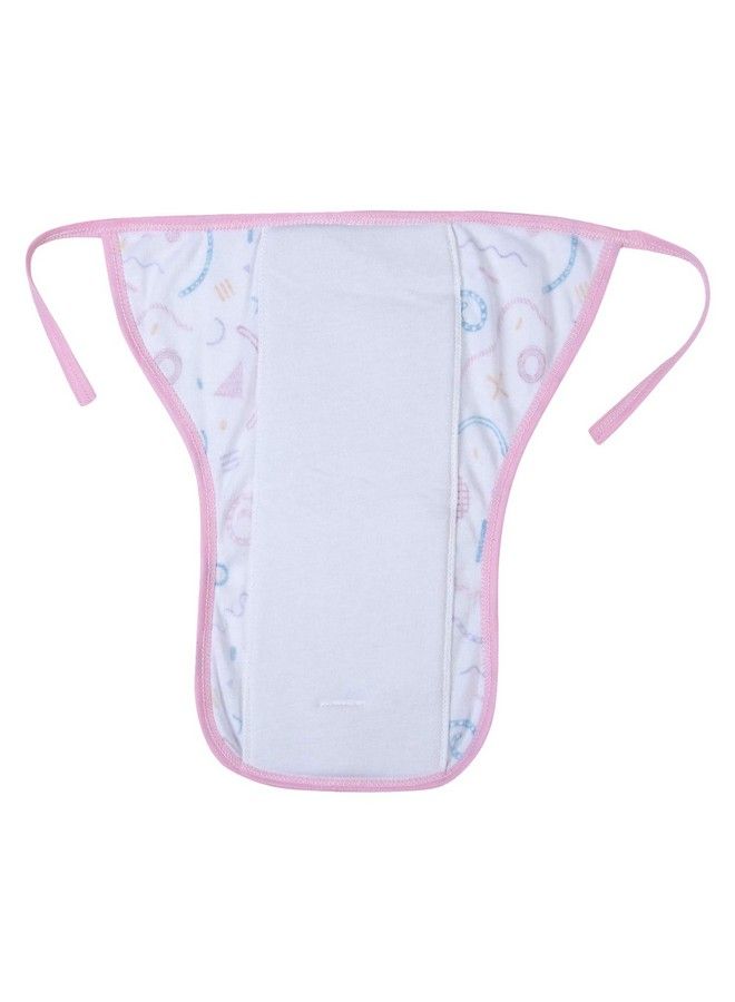 Superminis Baby Cotton Nappiesprinted Reusable Cushioned Nappy For Newborns And Infants (06 Months) - Image 4