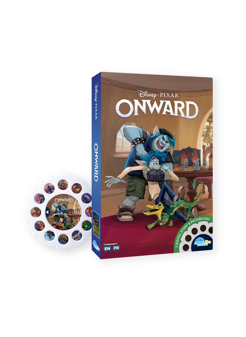 Moonlite Moonlite Storytime Onward Storybook Reel, A Magical Way to Read Together, Digital Story for Projector, Fun Sound Effects, Learning Gifts for Kids Ages 1 Year and Up  - Image 1