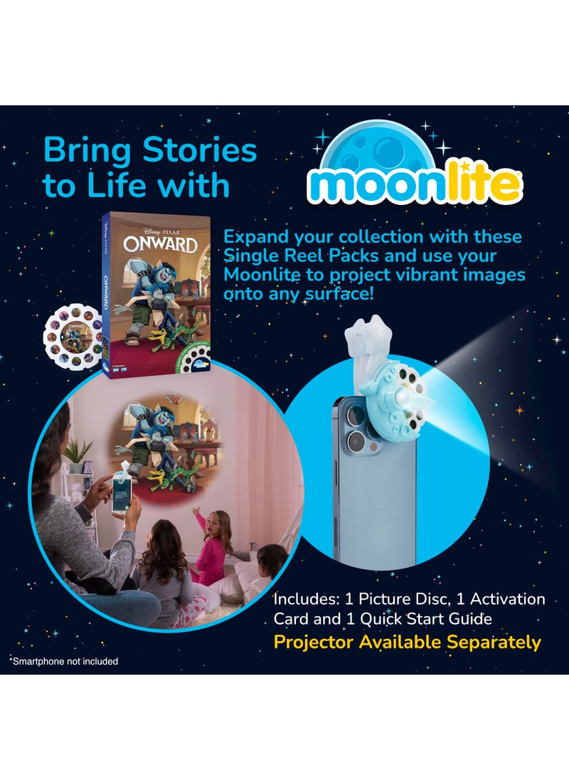 Moonlite Moonlite Storytime Onward Storybook Reel, A Magical Way to Read Together, Digital Story for Projector, Fun Sound Effects, Learning Gifts for Kids Ages 1 Year and Up  - Image 2