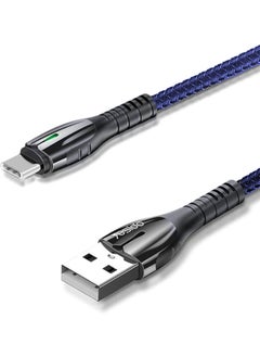 Dual LED Type-C Data Cable 1.2m- Fast Charging and High-Speed Data