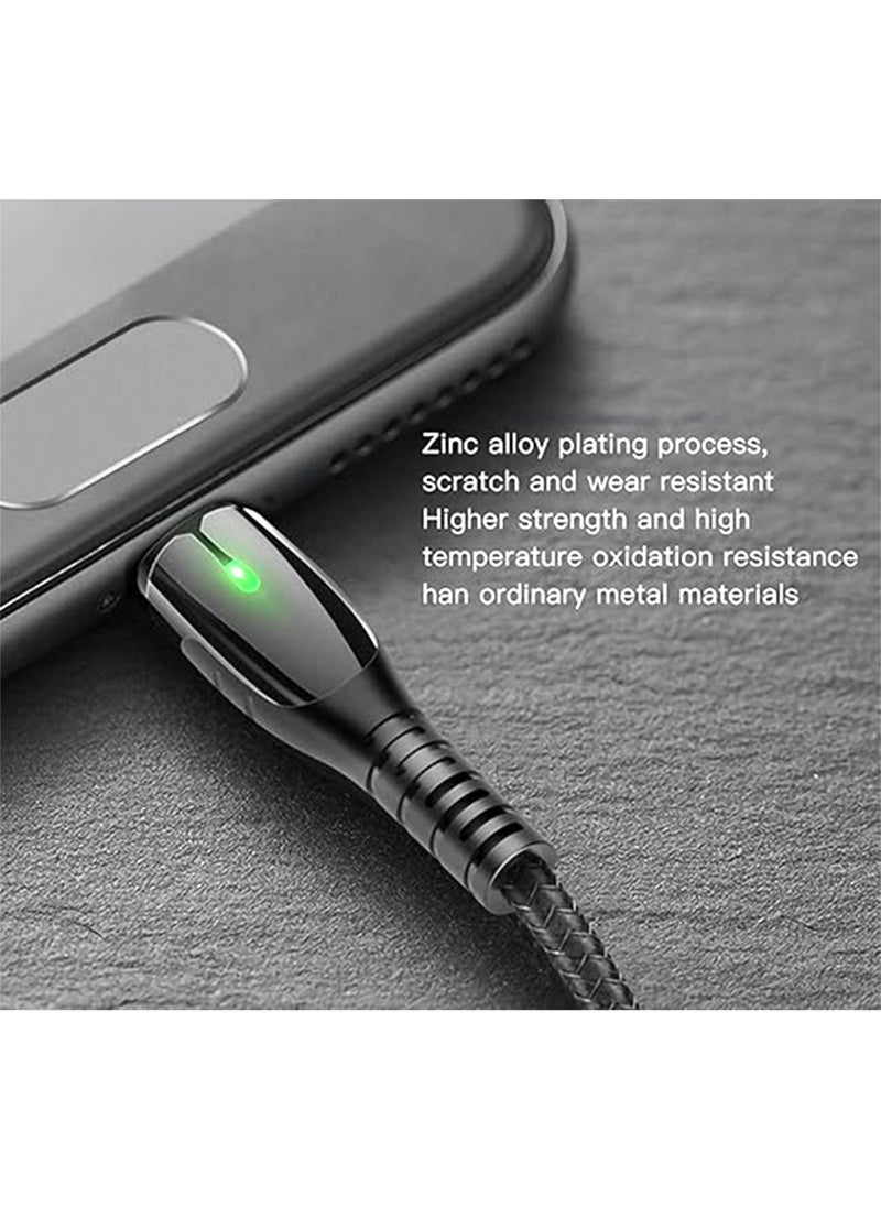 Yesido - Dual LED Type-C Data Cable 1.2m- Fast Charging and High-Speed Data - Image 1