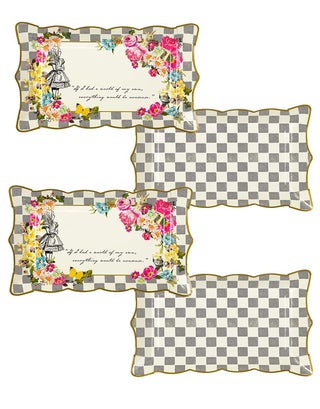 Talking Tables Truly Alice Food Serving Platter 12"" x 7.5"" a Tea Party Birthday  Multicolor - pzsku/Z6ADDFF203417BDF72888Z/45/1749793857/41de14b8-57b8-45dc-9cff-24b6946cf3f3