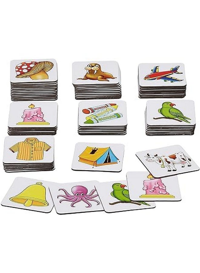 Creative's Creative's Creative Educational Aids Match 'N' Learn, The First Memory Game, 56 Pieces (31 Set Of Two Piece Matching Picture Cards), Multicolor  - Image 5