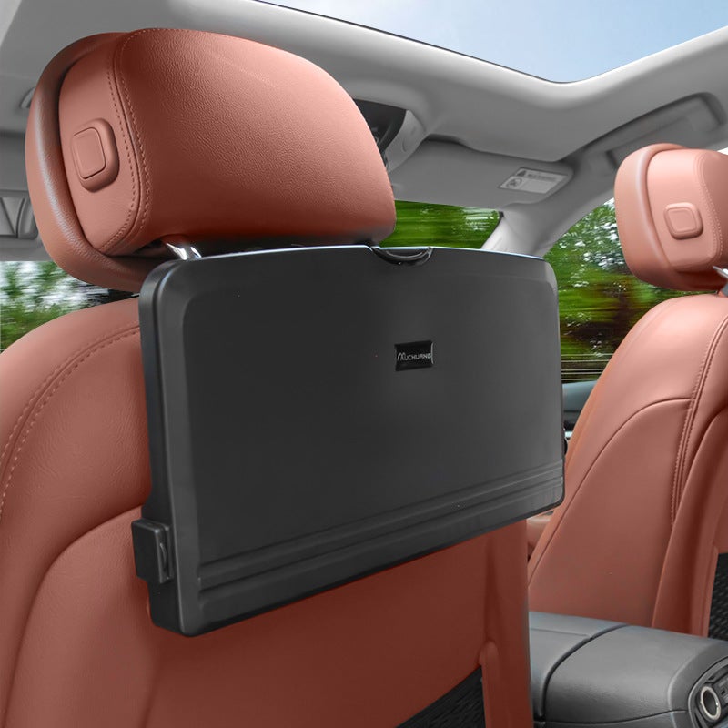 general Foldable Car Seat Back Tray Table with Cup Holder and Storage Organizer - Image 4