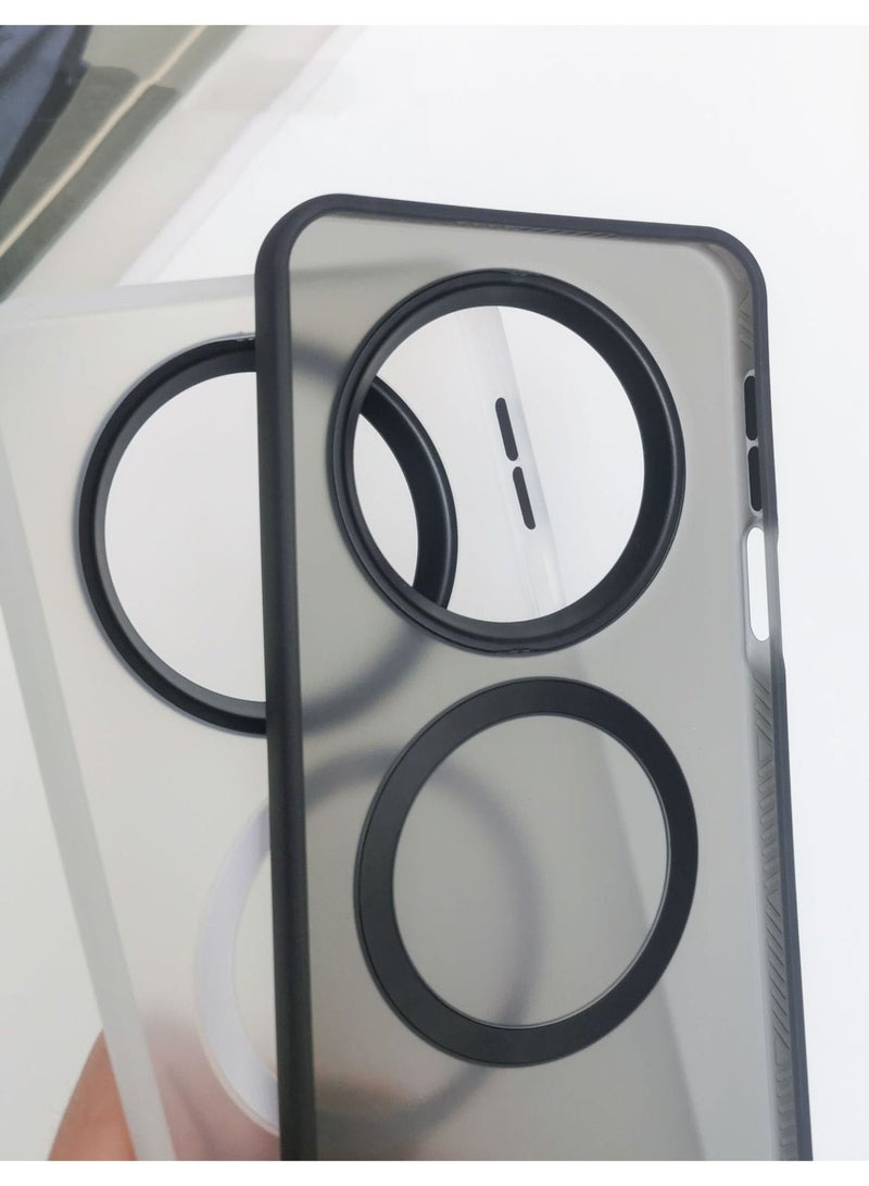 Cover for OnePlus 15, Magnetic Charging Compatible, Ultra Thin Matte Hard PC + Flexible Silicone TPU Bumper Shockproof Case - Image 2