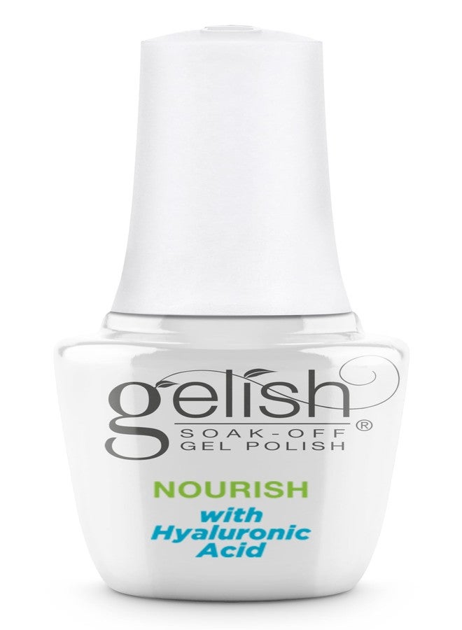 Gelish Nourish Cuticle Oil with Hyaluronic Acid - Hydrating & Strengthening Cuticle Care, Promotes Healthy Nails, Lightweight Formula, Professional Nail Treatment (9mL) - Image 1