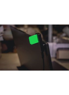 Luxafor Flag LED USB Busy Light Indicator – Black Luxafor Flag LED Availability Indicator That Eliminates Workspace Distractions and Boosts Productivity (20 inch Cable (USB-C))
