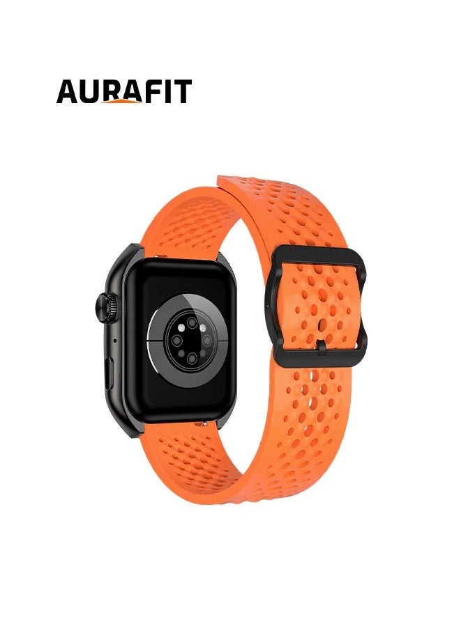 Aurafit - Aurafit AM10B curved AMOLED Smartwatch - Image 1
