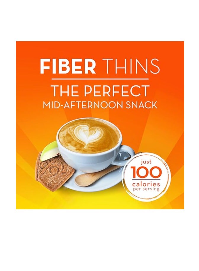 Metamucil, Fiber Thins, Daily Psyllium Husk Fiber Supplement, Supports Digestive Health and Satisfies Hunger, Apple Crisp Flavor, 12 Count (Pack of 4) - Image 4