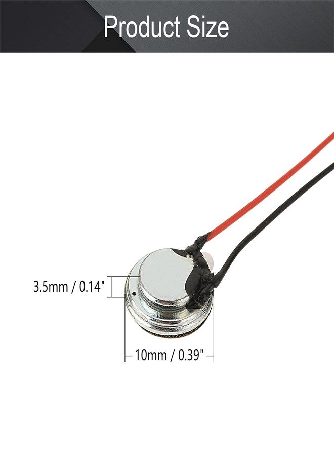 Fielect 2Pcs 0.5W 8 Ohm DIY Magnetic Speaker Arduino Round Internal Magnet Speaker Loudspeaker Replacement - Image 2