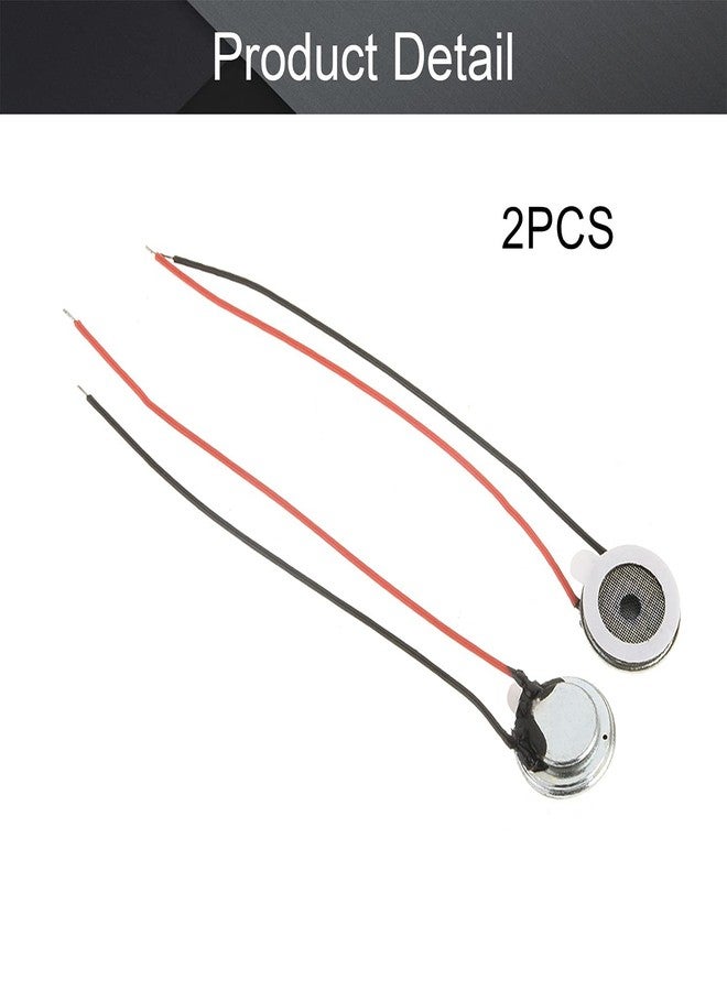 Fielect 2Pcs 0.5W 8 Ohm DIY Magnetic Speaker Arduino Round Internal Magnet Speaker Loudspeaker Replacement - Image 4