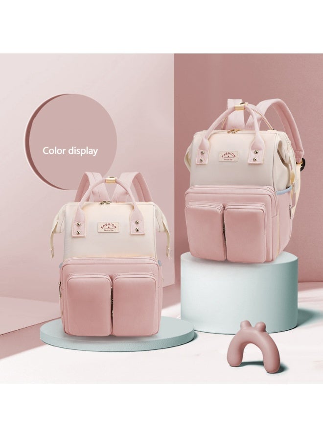 New Multi Functional Shoulder Large Capacity Waterproof Mommy Bag - Image 2