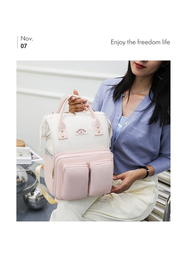 New Multi Functional Shoulder Large Capacity Waterproof Mommy Bag - Image 3
