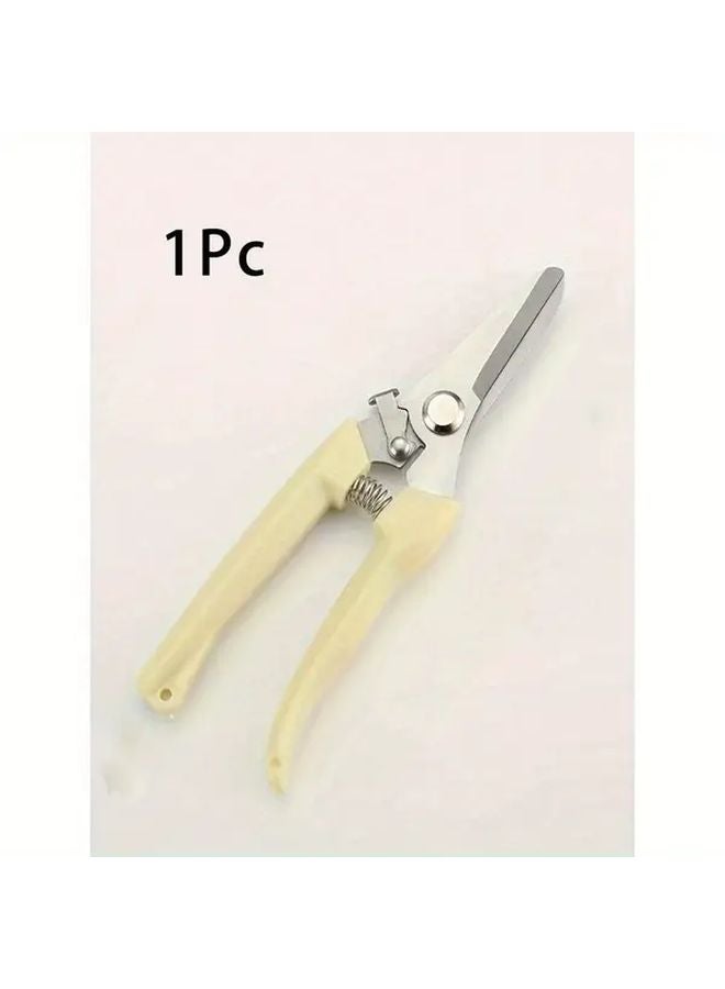 1Pc Garden Pruning Scissors Set For Trimming Cutting Branches Flowers Bonsai Fruit Picking - Image 1