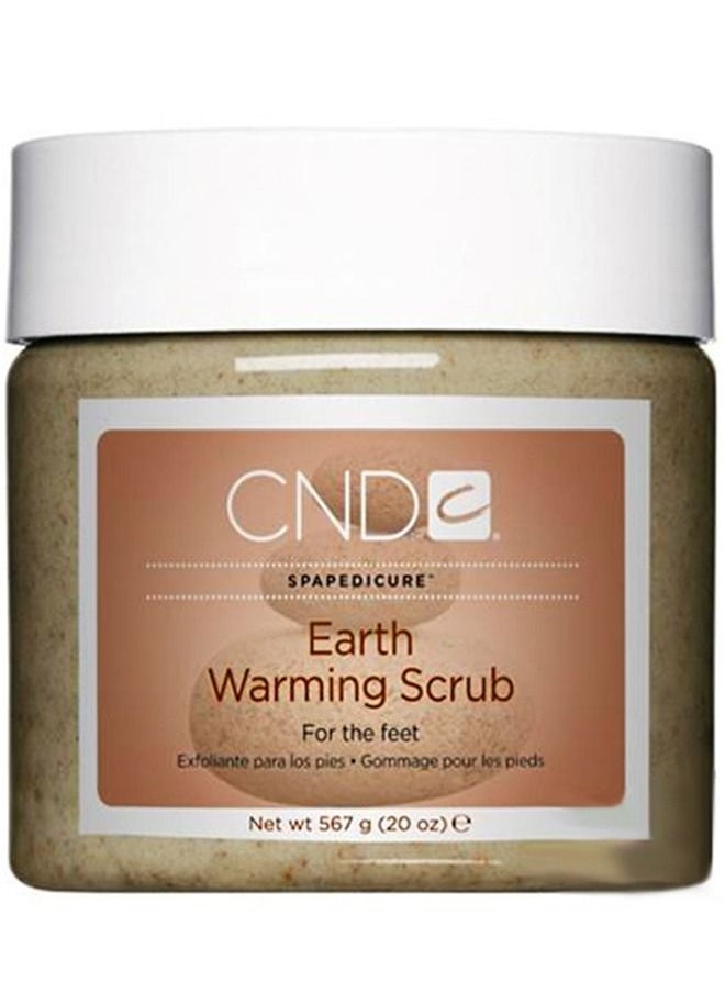 CND - Spa Pedicure Earth Warming Scrub For The Feet, 567 g / 20 oz - Image 1