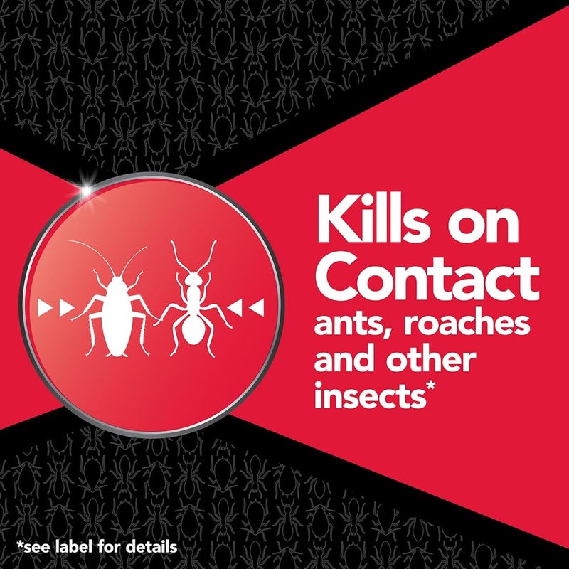 ريد رذاذ Raid Max Ant & Roach Spray: يقتل النمل والصراصير والحشرات الأخرى فور التلامس، يبقي الحشرات المذكورة فعالة لمدة 6 أشهر، سعة 14.5 أونصة - Image 1
