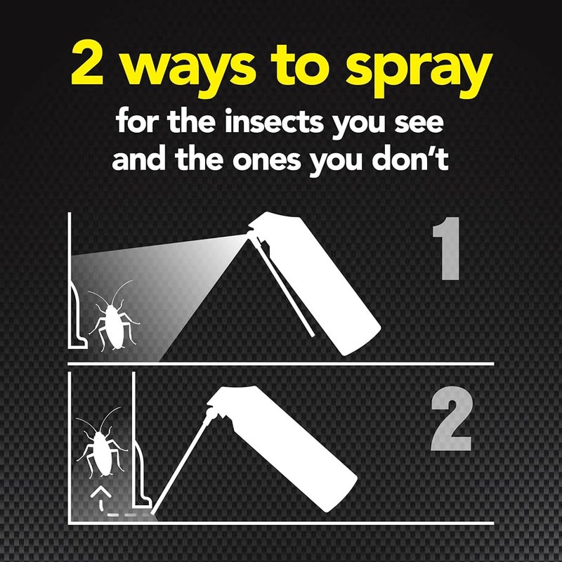 ريد رذاذ Raid Max Ant & Roach Spray: يقتل النمل والصراصير والحشرات الأخرى فور التلامس، يبقي الحشرات المذكورة فعالة لمدة 6 أشهر، سعة 14.5 أونصة - Image 5