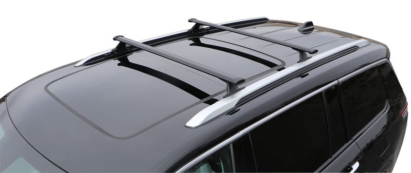 BRIGHTLINES All Metal Crossbars Roof Racks Compatible with 20222025 Jeep Grand Cherokee 20212025 Jeep Grand Cherokee L for Kayak Luggage Ski Bike Carrier