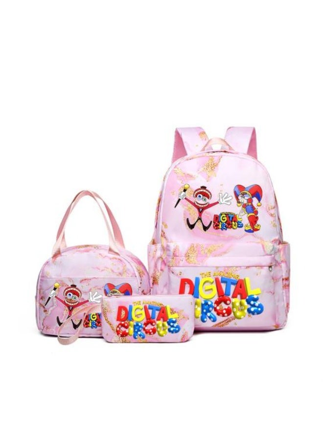 general Fun cartoons accompanied by three-piece set of fashionable and practical bags (available for students, children, friends on outings, mountain climbing, etc.) - 454  - Image 1