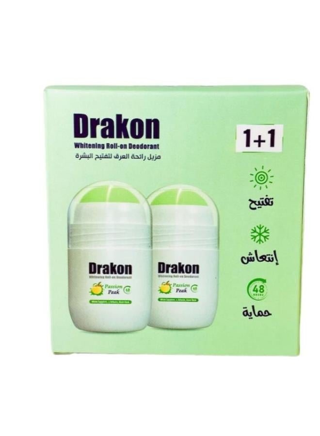 DRAKON Deodorant 1+1 Pieces Passion - Image 2