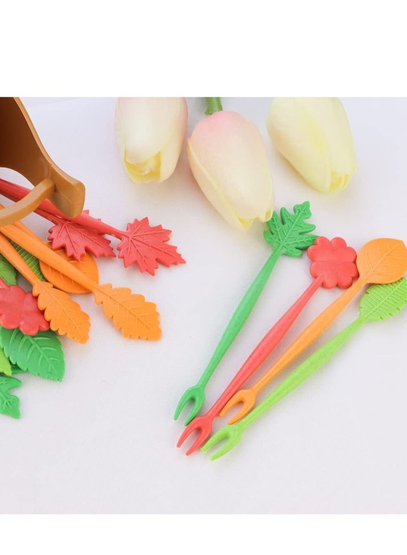Y&D Fruit Fork 3 Set ,Mini Forks with a Storage Jar Cute Kitchen Supplies,for Kids to Eat Fruit, Noodles, Dessert, Decoration Lunch Box Accessories  - Image 3