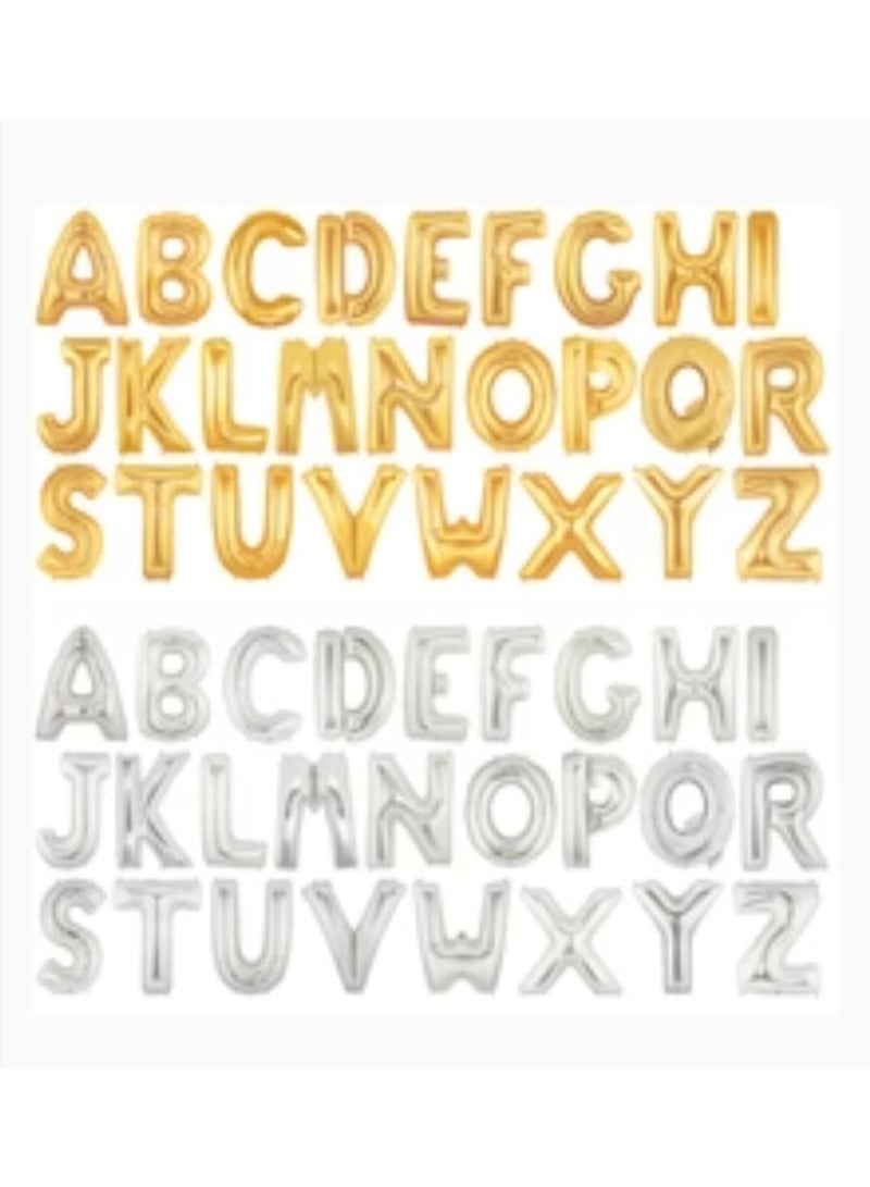 Foil Letter Balloons for Birthday Parties & Special Events - Image 3
