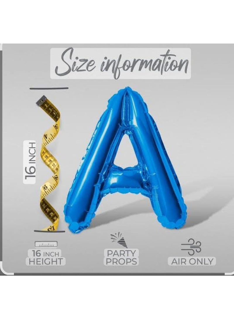 Foil Letter Balloons for Birthday Parties & Special Events - Image 2