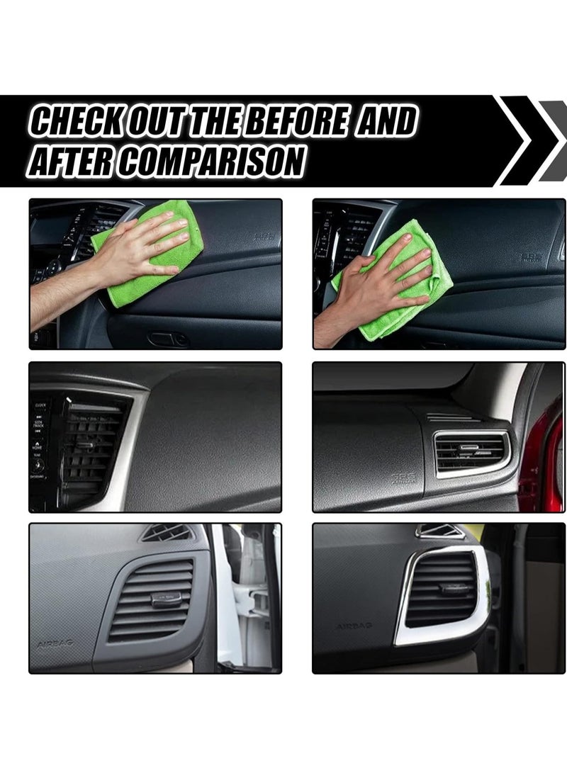 RAYHONG Car Plastic Parts Refurbish Agent, Quick Car Plastic Restorer Cream, Plastic Revitalizing Coating Agent,  Automotive Plastic Retreading Agent For Car Interior Cleaning, (RAYHONG Set B 30ml)  - Image 5