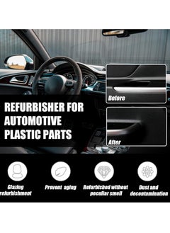 RAYHONG Car Plastic Parts Refurbish Agent, Quick Car Plastic Restorer Cream, Plastic Revitalizing Coating Agent,  Automotive Plastic Retreading Agent For Car Interior Cleaning, (RAYHONG Set B 30ml)  - Image 4