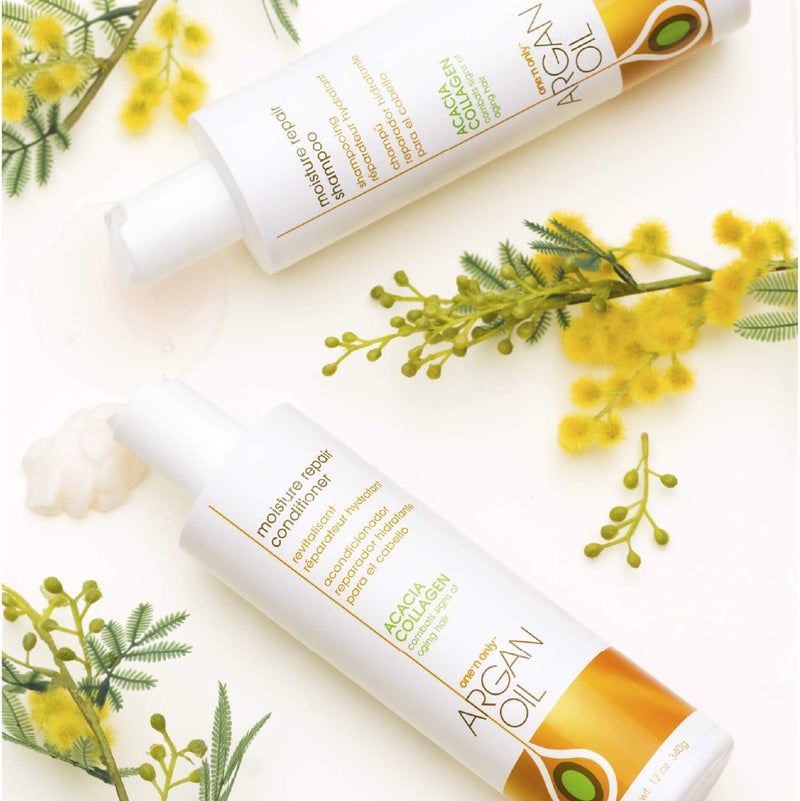 One N Only One 'n Only Argan Oil Moisture Repair Conditioner, Helps Detangle and Smooth Damaged Hair Cuticle to Improve Structure, Improves Shine and Manageability, 12 Fl. Oz - Image 3
