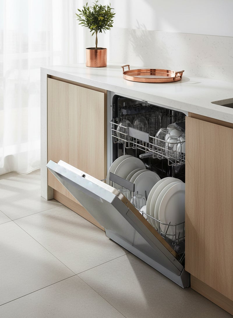 Dishwasher - 2 Stands - 6 Programs - Silver - NDW3112NIS - Image 4