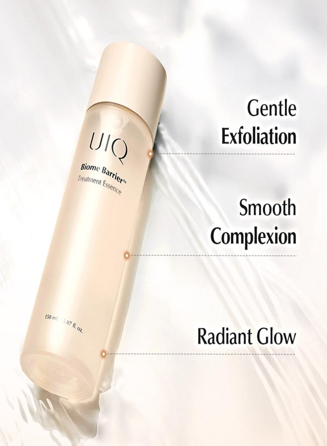 UIQ Biome Barrier Treatment Essence Nourishing, Hydrating, Moisturizing Toner l Korean Skincare for All Skin Types | Daily Gentle Dead Skin Cell Care I Glow Skin Radiance 5.07 fl.oz /150ml - Image 2