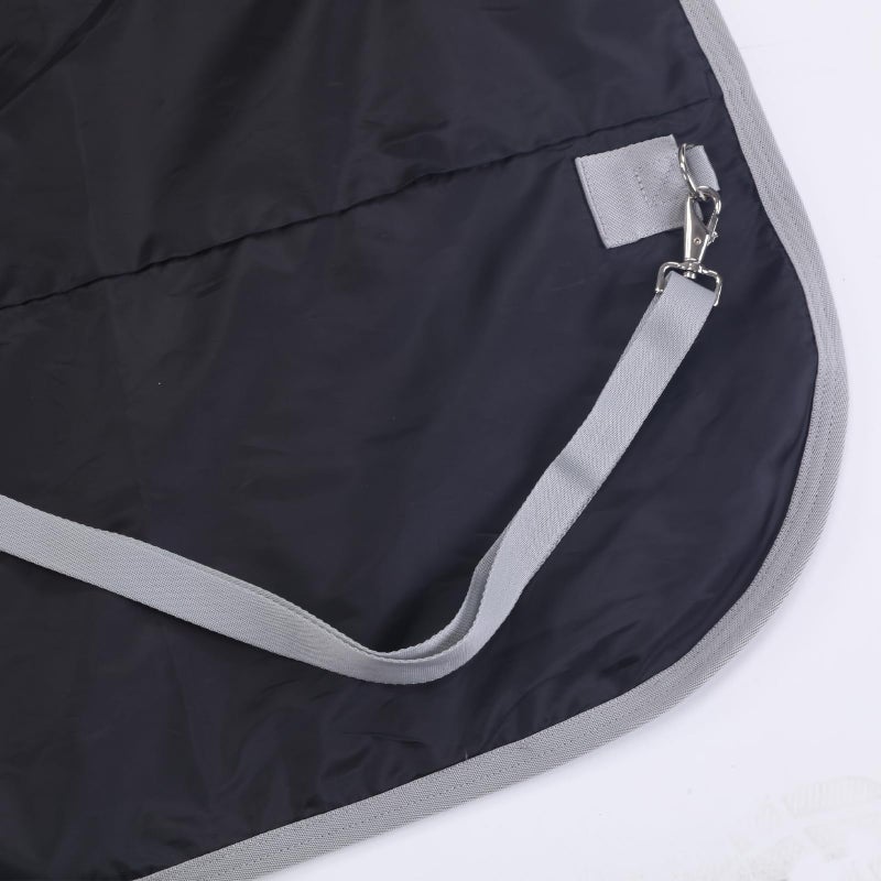 Gallopoff 1200D Ripstop Waterproof Breathable Horse Blanket (0g No Fill), Lightweight Turnout Rain Sheet, Keeps Dry in Mud & Wet Weather Pinkgrey 69" - Image 5