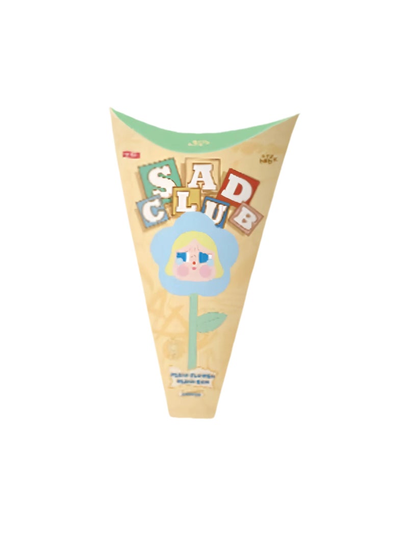 POP MART CRYBABY Sadness Club Series Blind Box Plush Flower Decoration Toys Gifts for Family and Friends - Image 1