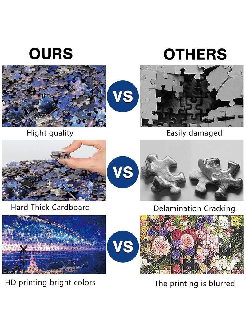 1000-Piece Printed Cartoon Puzzle for Kids and Adults - Educational Desktop Jigsaw - Image 2