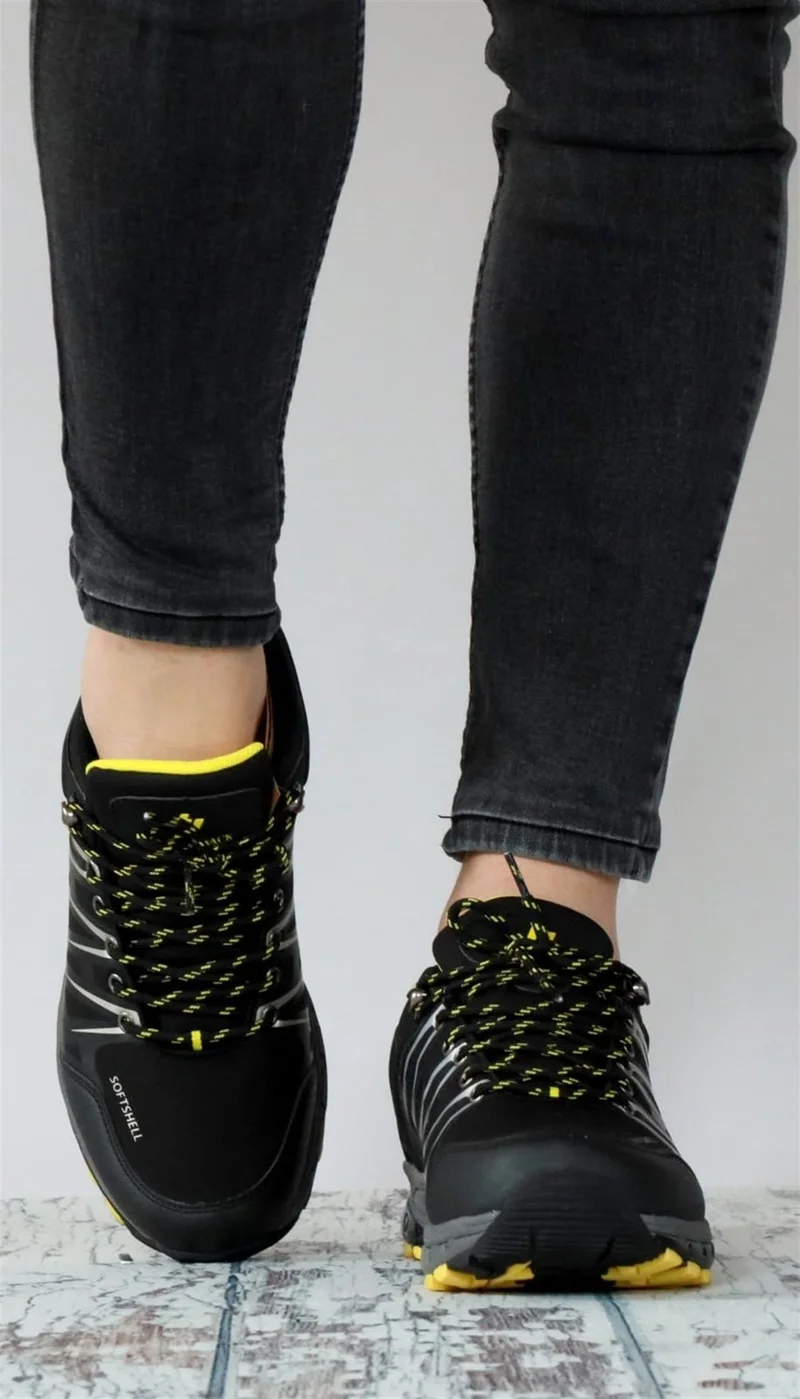 هامر جاك 102 19905 Men's Outdoor Shoes Black Yellow 2 V6