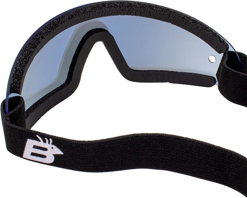 Birdz 2-Pack Skydiving Goggles with Reduced Glare Light Blue and Clear Lenses - Image 4