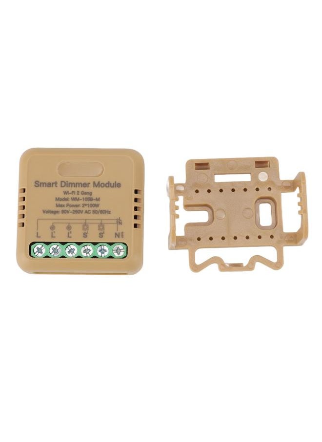 Thoraya Smart WiFi Dimmer Switch Module 2 Way Wireless APP Remote Control Voice Control Timer Light Switch Relay Module for Tuya AC  - Image 1