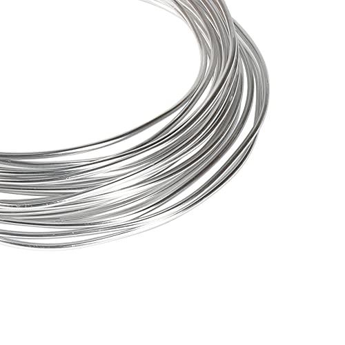 Tenn Well 9 Gauge Aluminum Craft Wire, 50 Feet 3mm Bendable Armature Wire for Sculpting, Jewelry Making, Doll Making, Crafting, Modelling, Bonsai Training - Image 4