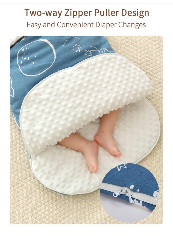 insular Swaddle Blanket for Newborn Boy or Girl, 0-12 Month, Space - Image 4