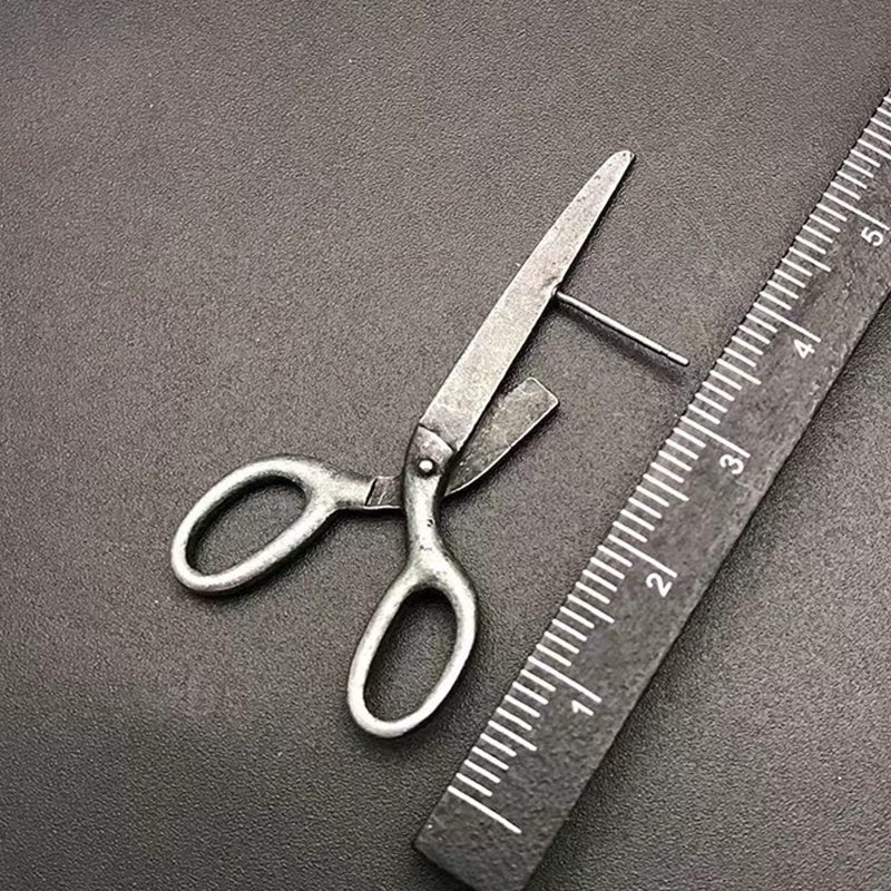 Frodete Black Scissors Earrings for Women Gothic Weird Funky Earrings Unique Cool Emo Punk Accessories Novelty Crazy Jewelry for Hairstylist Salon Party Birthday Graduation Jewelry - Image 5