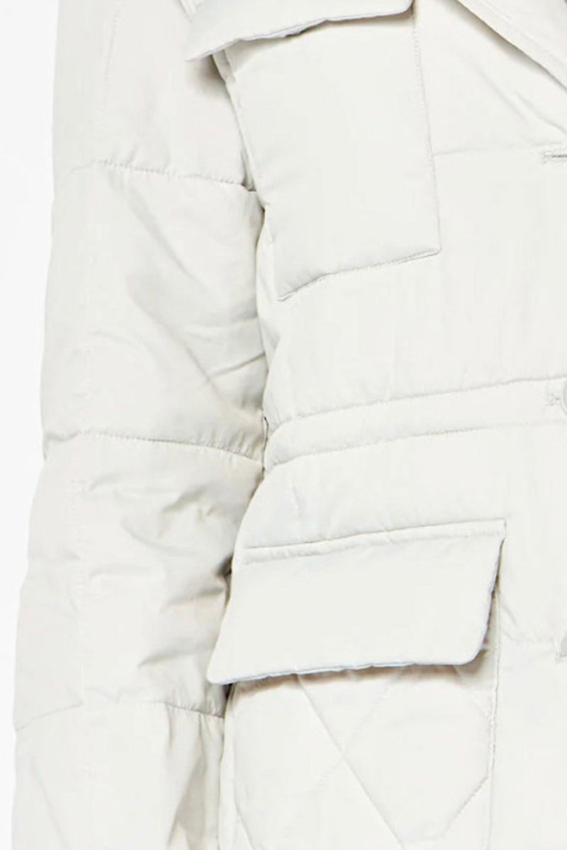 Andrew Marc Women Quilted Puffer Jacket, Pale Grey - Image 5