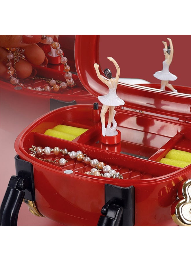 Cute Handbag Music Box Ballet Girl Rotating Dancing Jewelry Storage Music Box Birthday Gift-Color:YL2059-Dimensions:14.3×8×18.3cm - Image 4