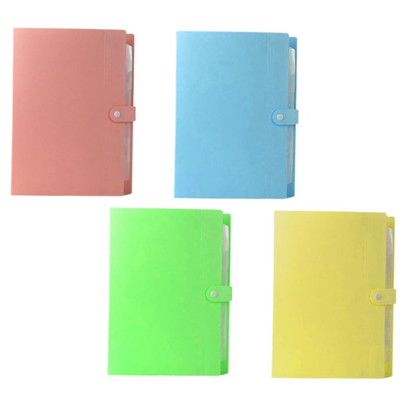 4pcs Multilayer File Organizer and Document Holder with Large Capacity for Folder Storage - Image 2