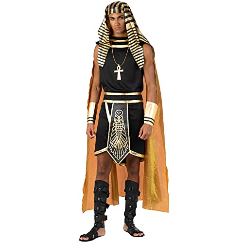 Morph Egyptian Pharaoh Costume - Adult Pharaoh Halloween Costume - Men's Egyptian King Costume - Size L - Image 5