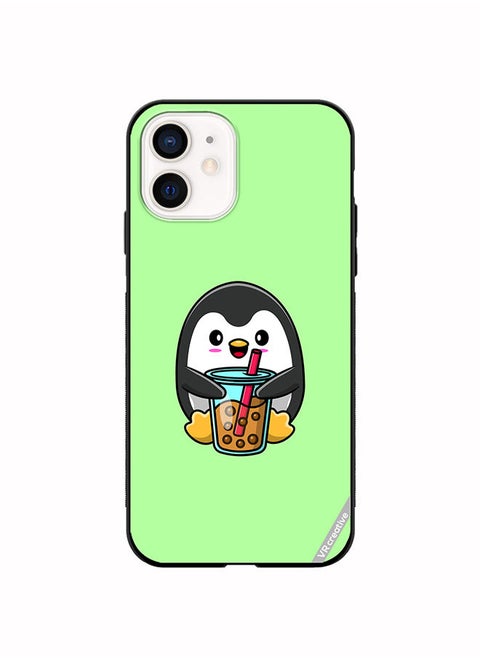 Protective Case Cover For Apple iPhone 11 Penguine Cola Design Multicolour