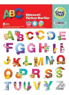 Crea Ticket Crea Label Educational Fun Turkish Letters 1050 