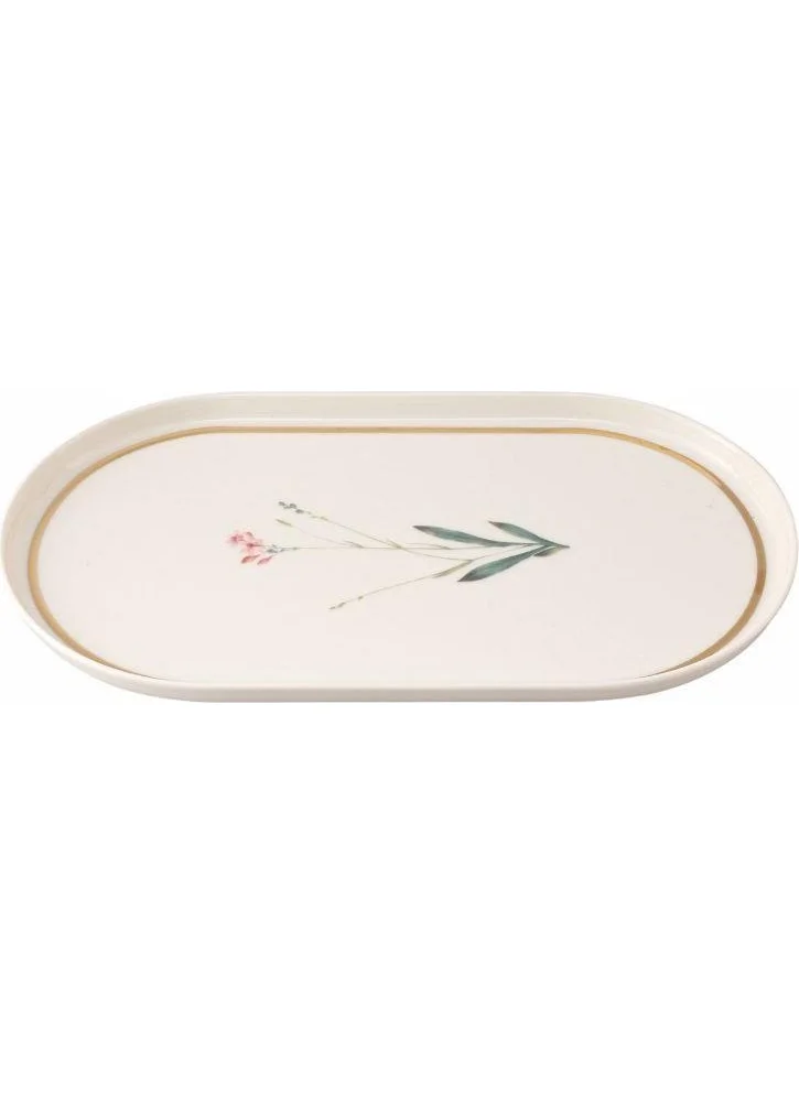 Porland Botanical Pattern4 Boat Plate 28 Cm 04alm007654