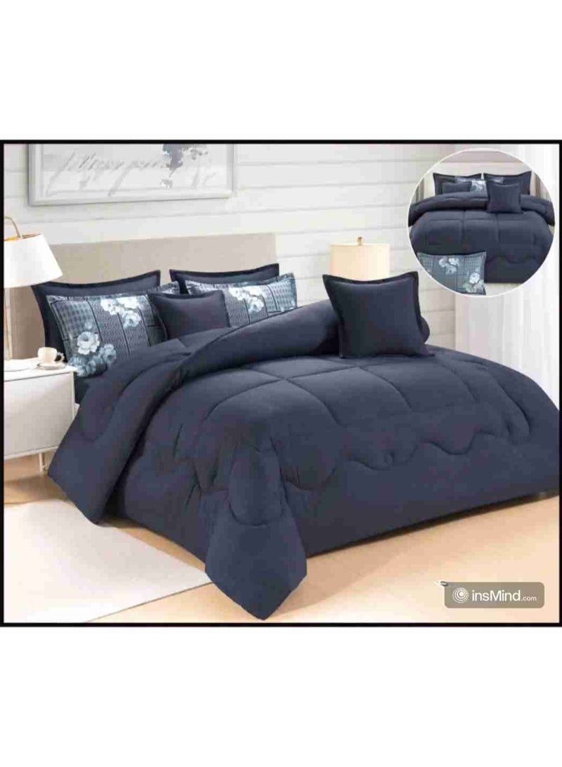 Summer bedspread 8 pieces for two people, elegant design, suitable for a bed measuring 200 x 200 cm, quilt size 230 x 250 cm - Image 1