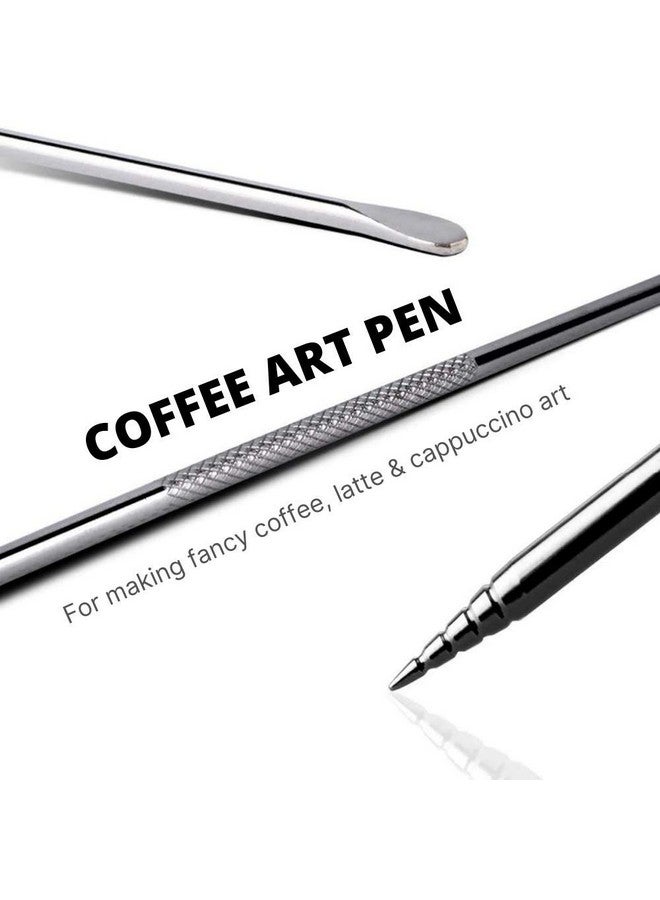 Homepixi Milk Frothing Pitcher (600ML) with Coffee Art Needle, 304 Stainless Steel Espresso Coffee Pitcher for Latte Art, Jug for Milk Frothing, Barista Tools for Cappuccino & Coffee - Image 3